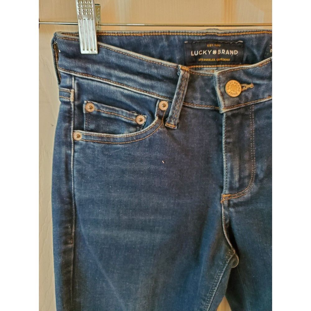 Lucky‎ Brand Jeans Women's Sz.  00/24 Ankle Lolita Skinny Blue Jeans Pants